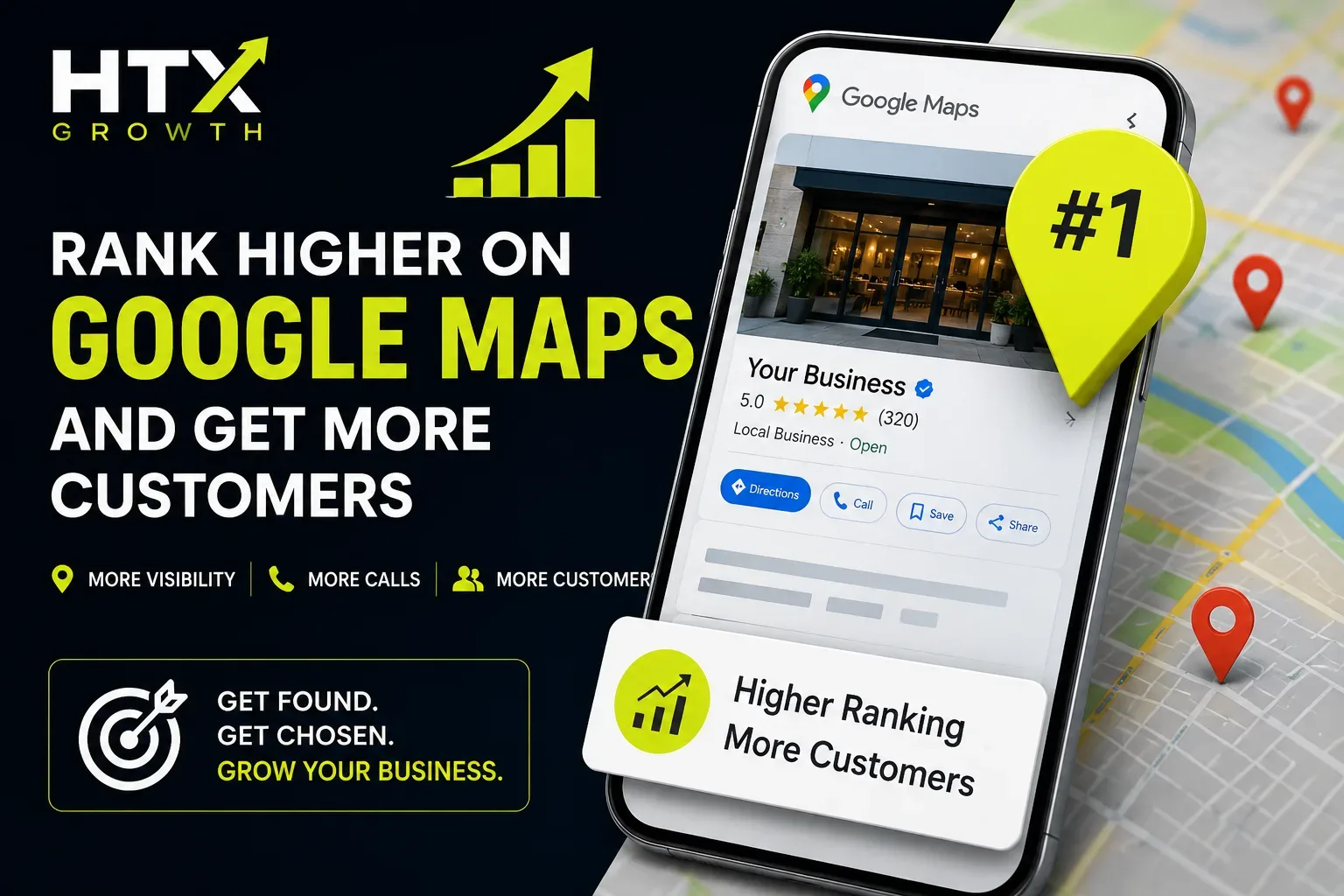 How to Rank Higher on Google Maps and Get More Customers