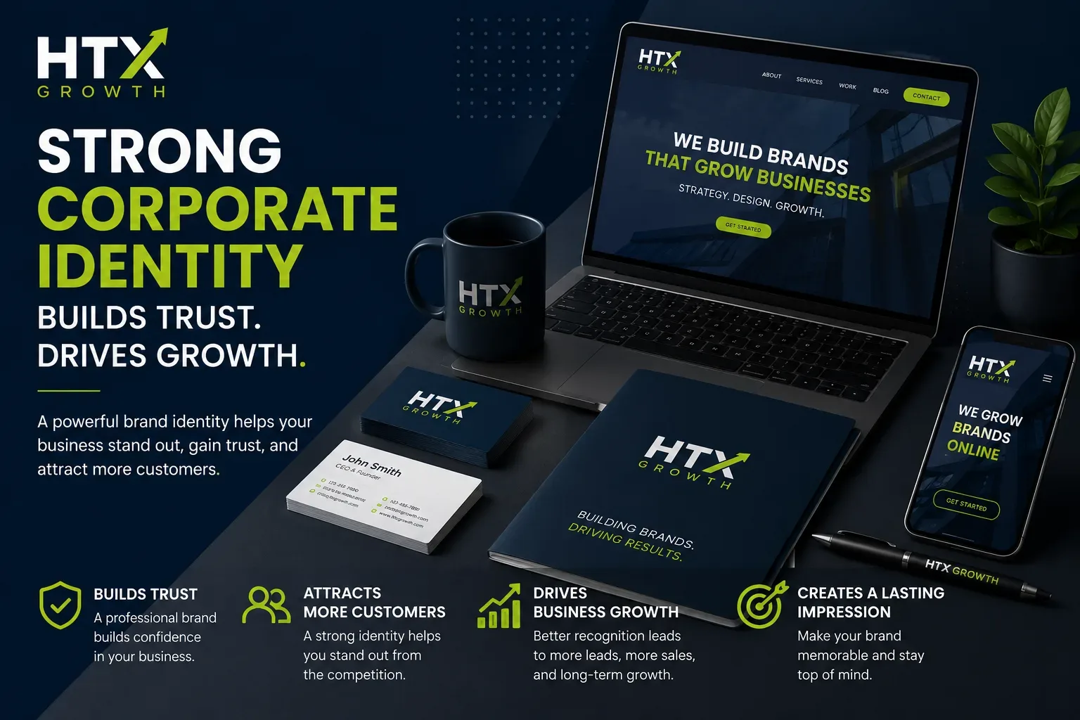 How Strong Corporate Identity Helps Businesses Build Trust and Grow