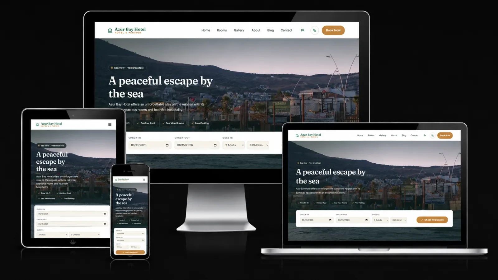 Hotel Website Design