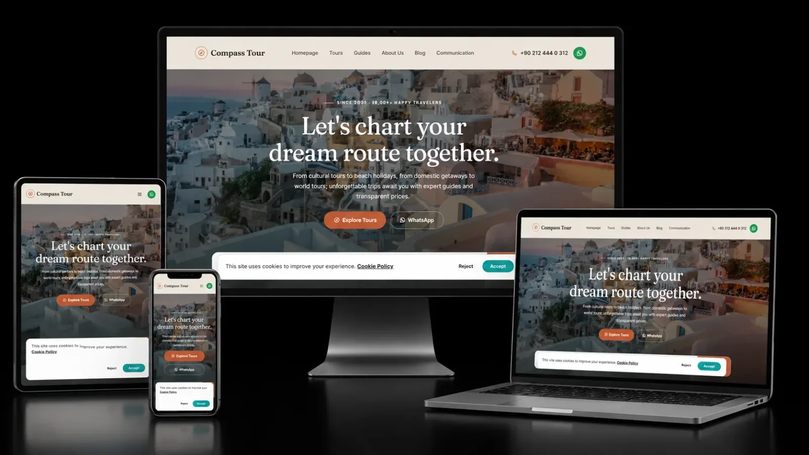 Travel Agency Website