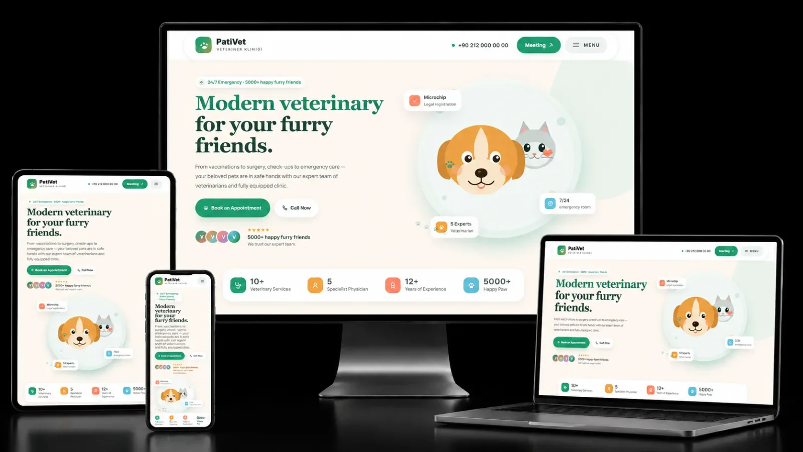 Veterinary Clinic Website