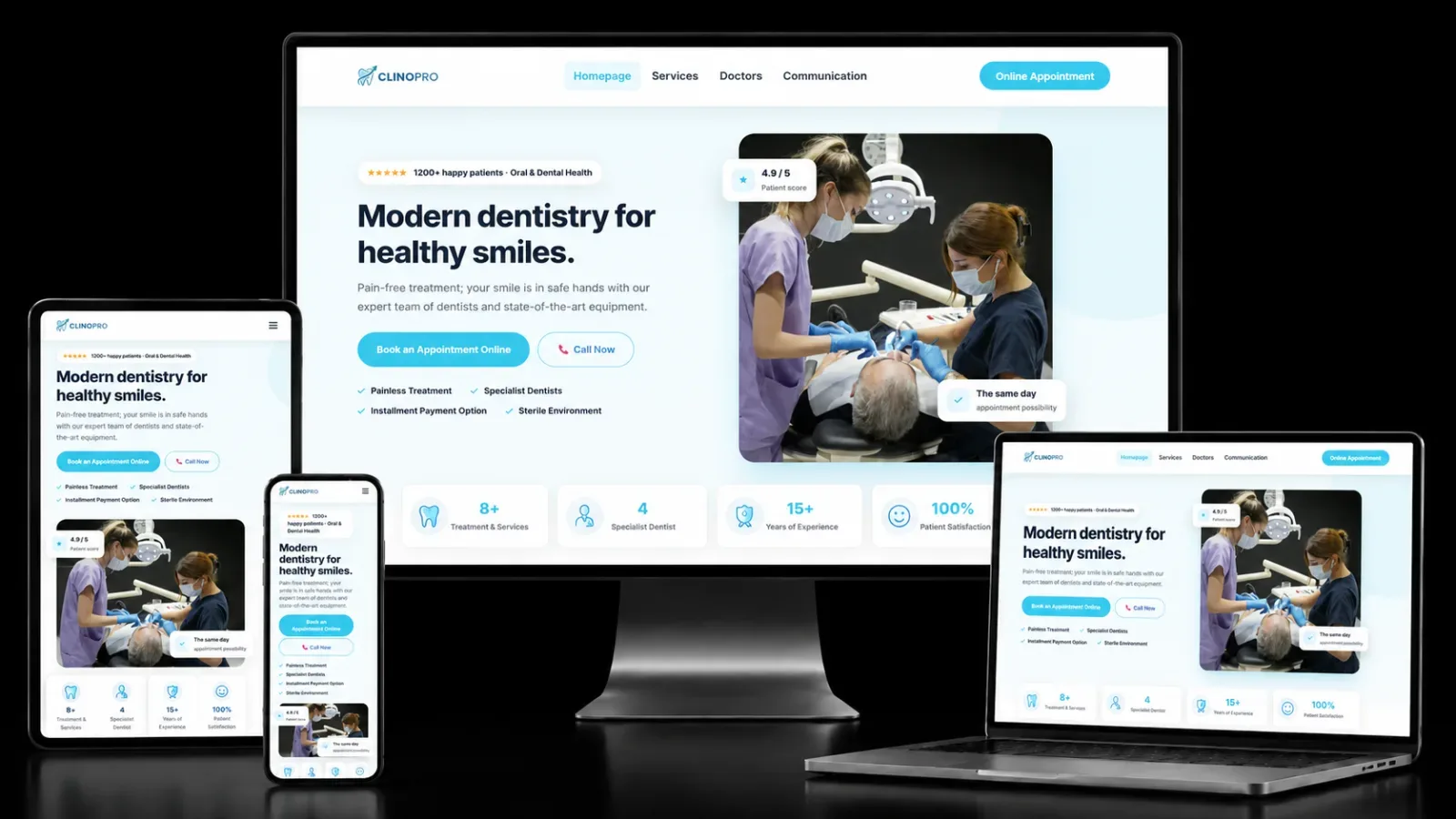 Dental Clinic Website