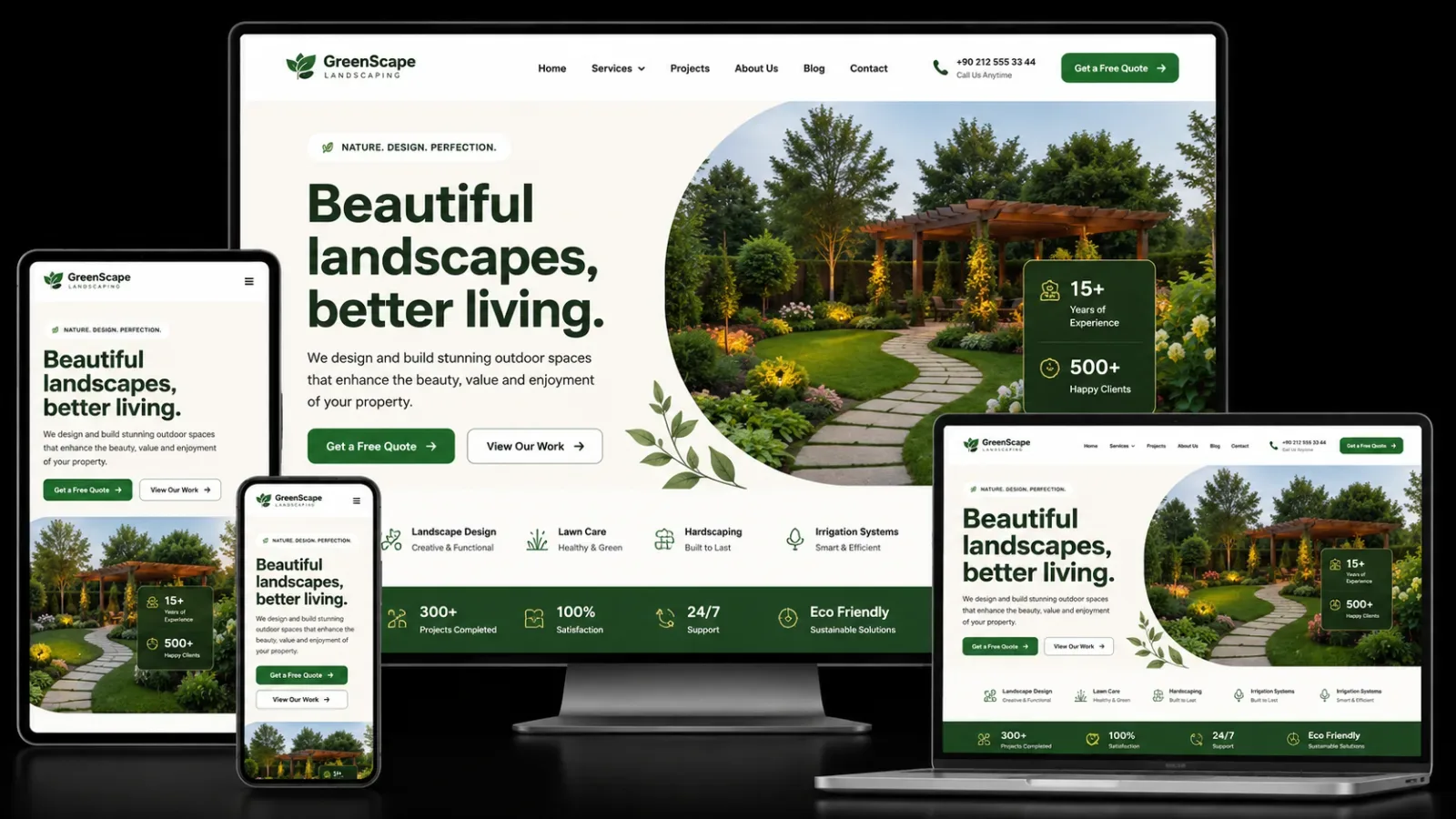 Landscaping Company Website